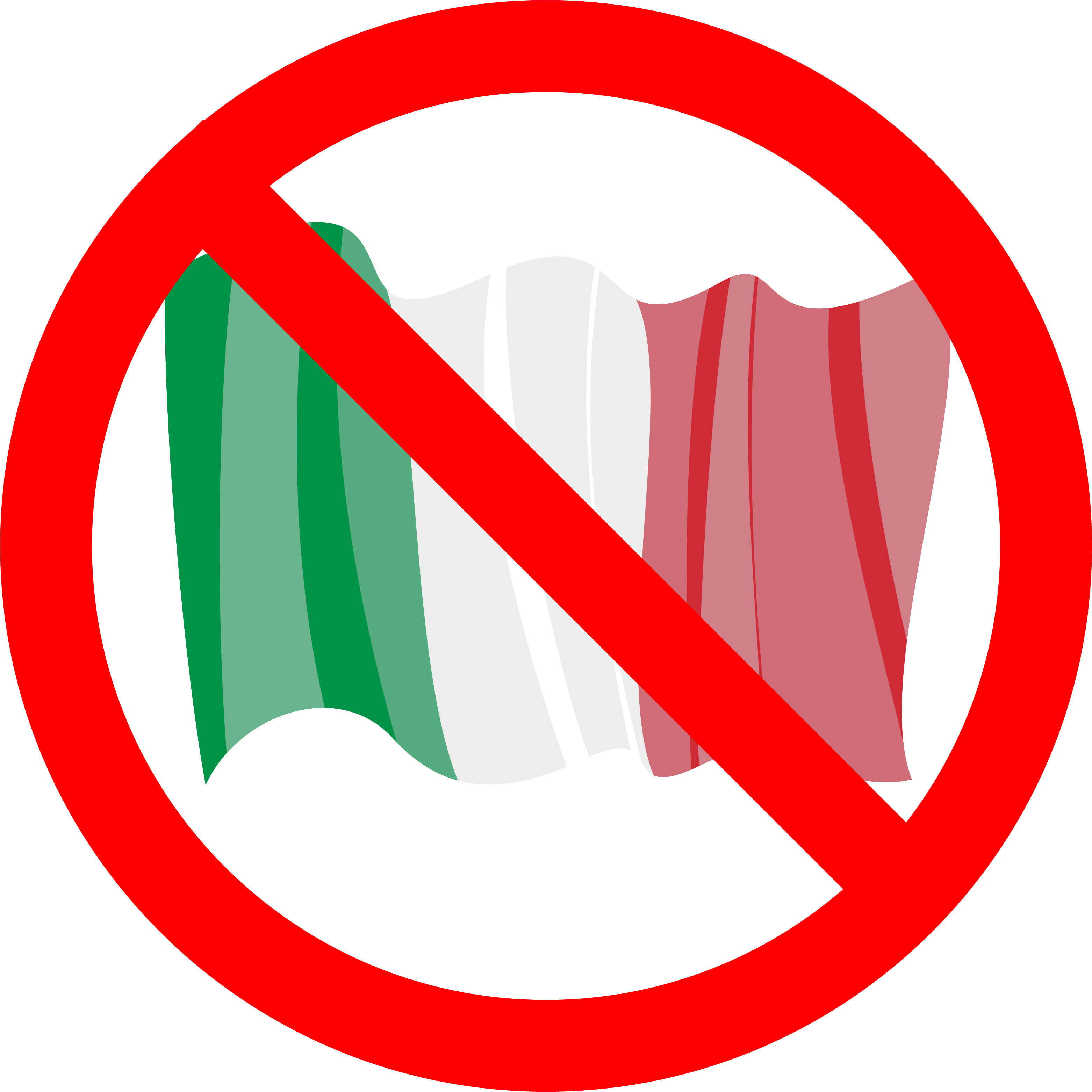 Bandera del país bloqueado